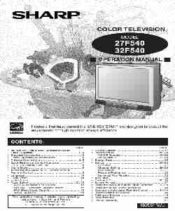 Sharp CRT Television 27F540-page_pdf